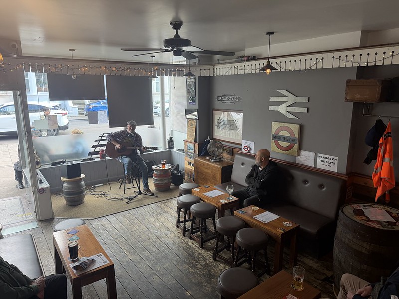 Photograph from the Broadstairs pub day out